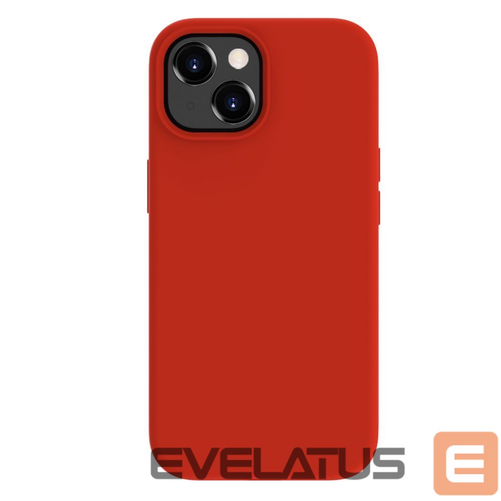 Aizmugurējais vāciņš Evelatus Apple iPhone 15 Premium Soft Touch Silicone Case Red