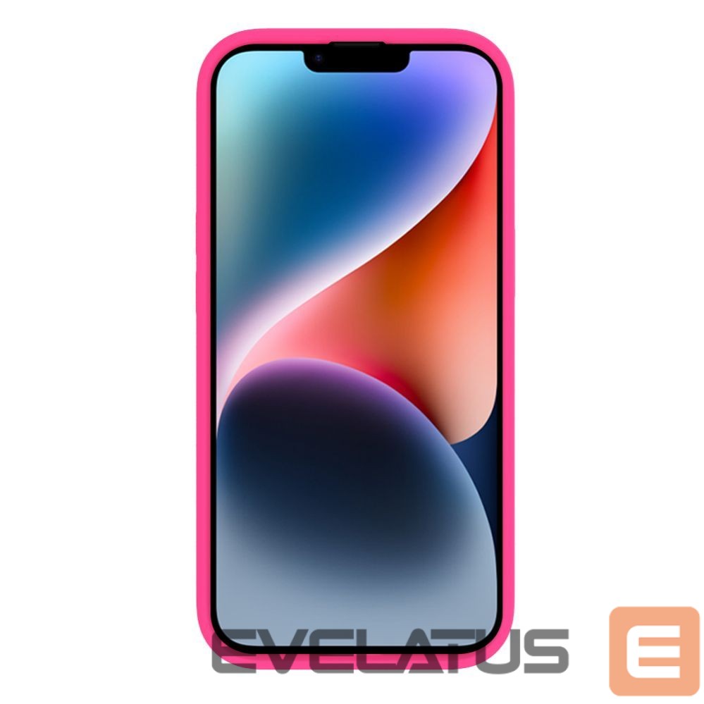 Aizmugurējais vāciņš Evelatus Apple iPhone 15 Plus Premium Soft Touch Silicone Case Pink