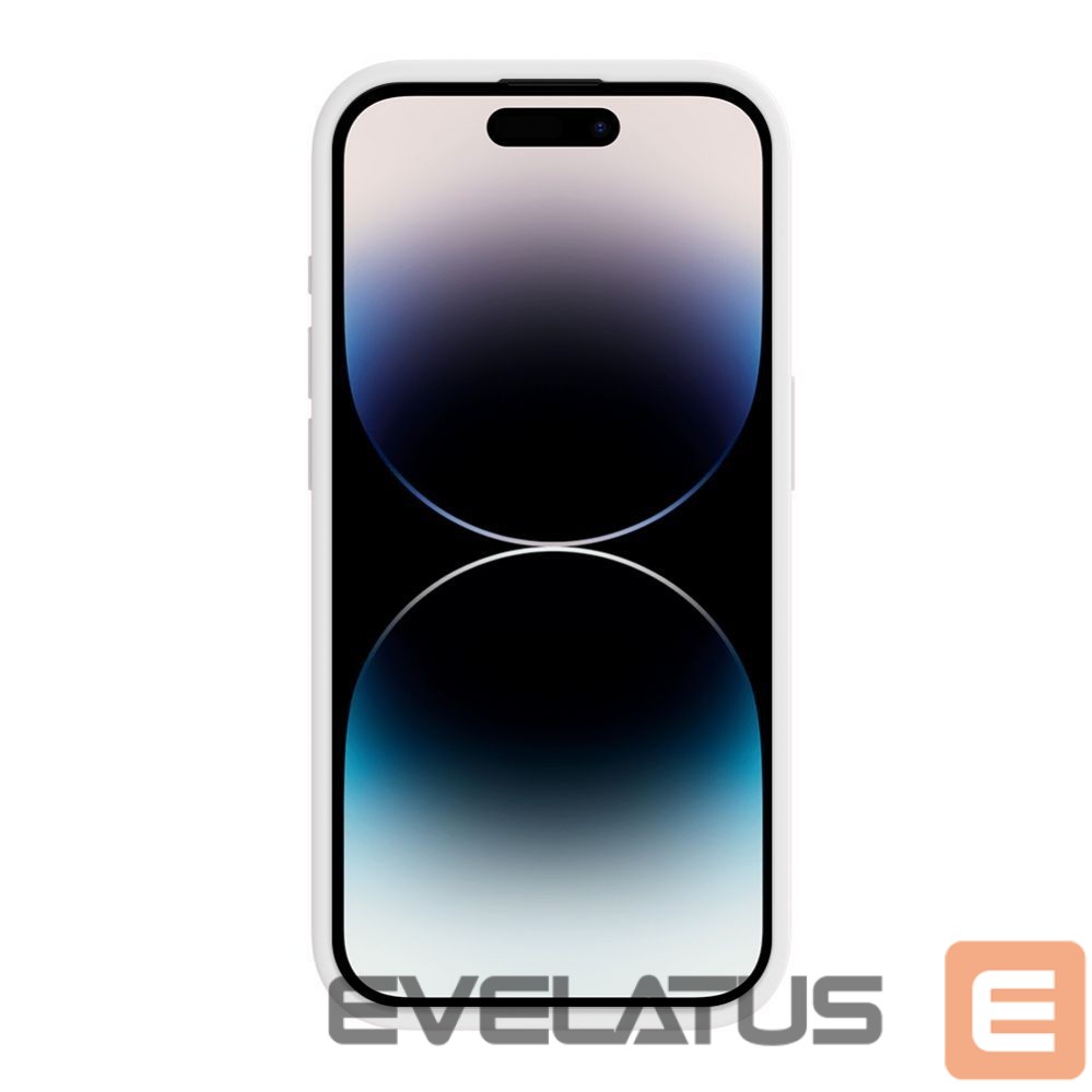 Aizmugurējais vāciņš Evelatus Apple iPhone 15 Pro Premium Soft Touch Silicone Case White