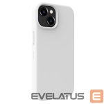 Aizmugurējais vāciņš Evelatus Apple iPhone 15 Premium Magsafe Soft Touch Silicone Case White