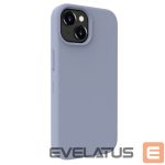 Aizmugurējais vāciņš Evelatus Apple iPhone 15 Premium Magsafe Soft Touch Silicone Case Lavender Gray
