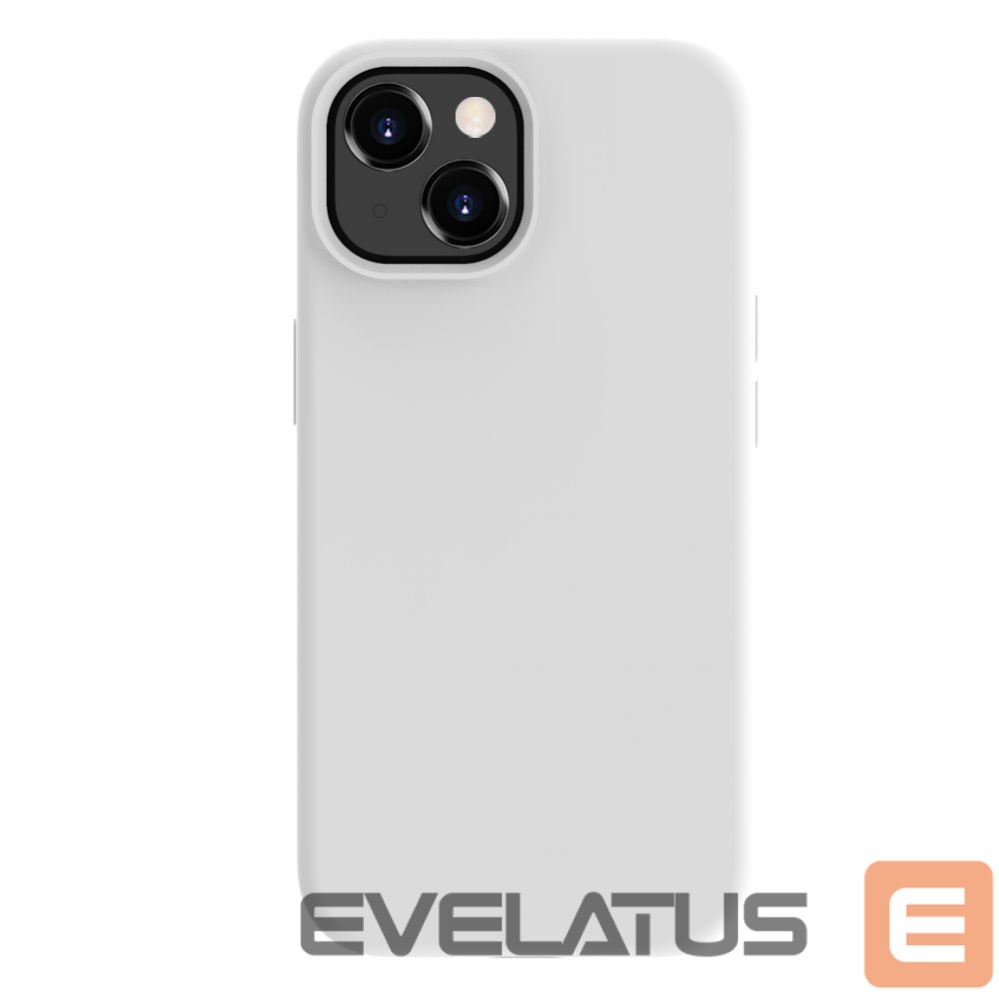 Aizmugurējais vāciņš Evelatus Apple iPhone 15 Plus Premium Magsafe Soft Touch Silicone Case White