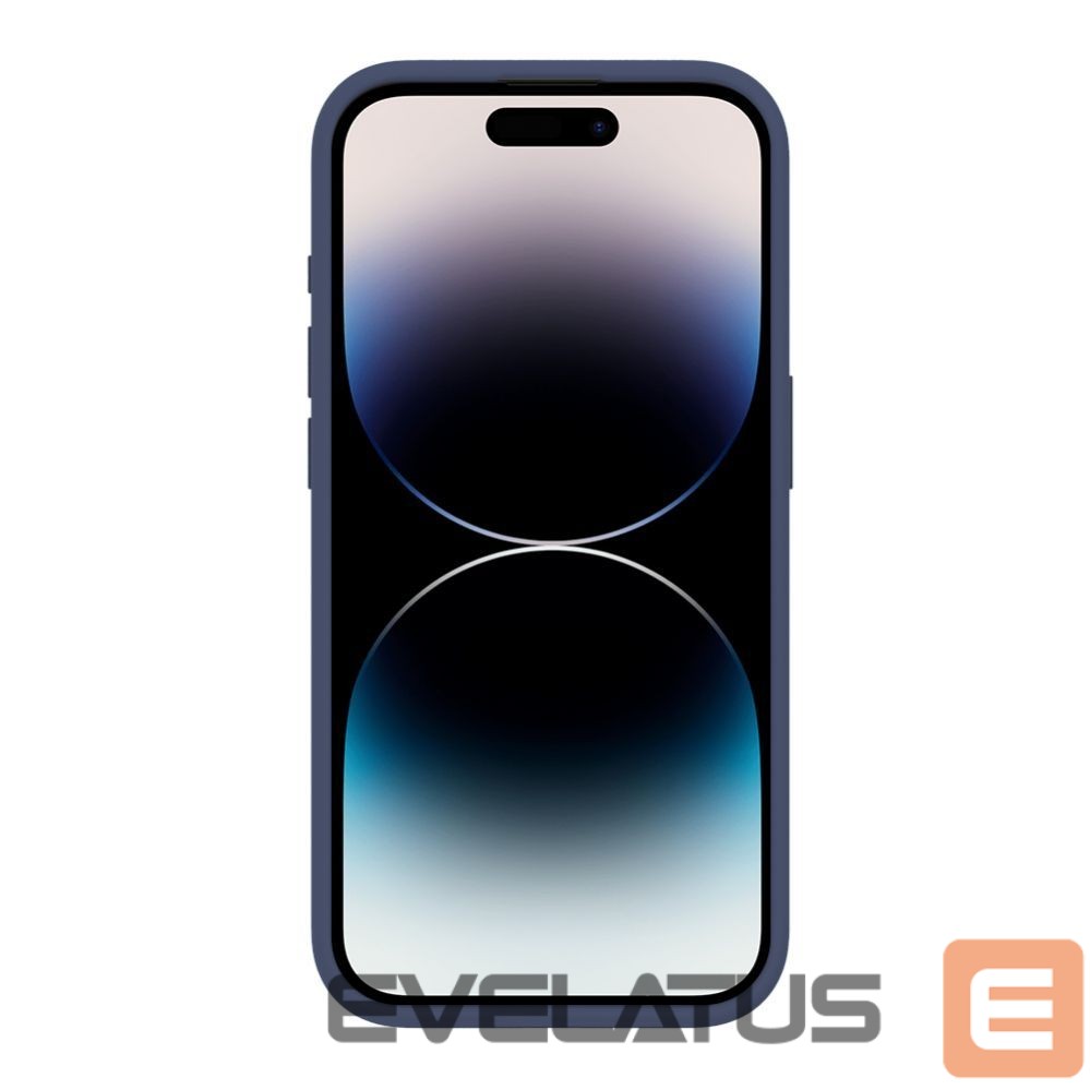Aizmugurējais vāciņš Evelatus Apple iPhone 15 Pro Premium Magsafe Soft Touch Silicone Case Midnight Blue