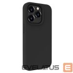 Aizmugurējais vāciņš Evelatus Apple iPhone 15 Pro Max Premium Magsafe Soft Touch Silicone Case Black