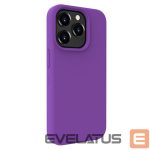 Aizmugurējais vāciņš Evelatus Apple iPhone 15 Pro Max Premium Magsafe Soft Touch Silicone Case Deep Purple