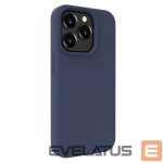 Aizmugurējais vāciņš Evelatus Apple iPhone 15 Pro Max Premium Magsafe Soft Touch Silicone Case Midnight Blue
