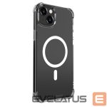 Aizmugurējais vāciņš Evelatus Apple iPhone 15 Plus Shockproof case with Magsafe Transparent