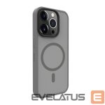 Aizmugurējais vāciņš Evelatus Apple iPhone 15 Pro Max Hybird Case With Magsafe PC+TPU Silver