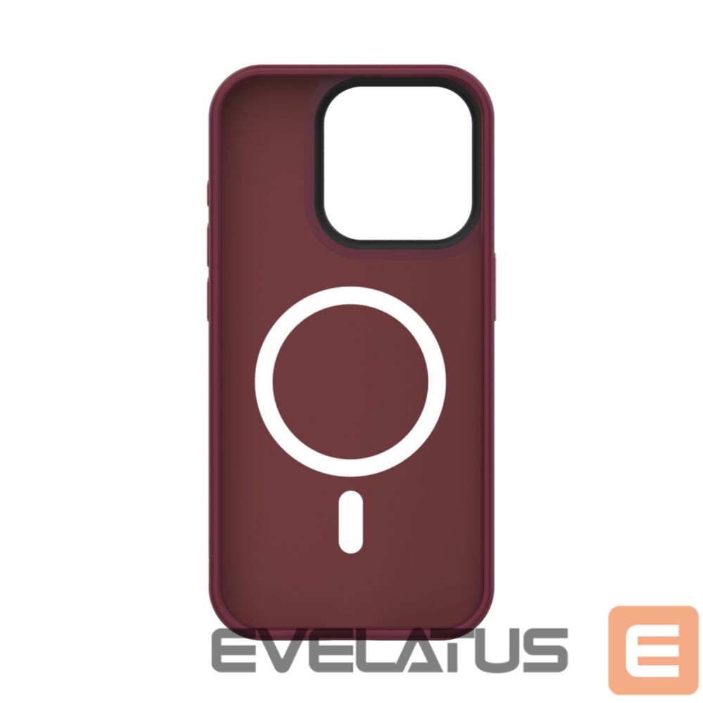 Aizmugurējais vāciņš Evelatus Apple iPhone 15 Pro Max Hybird Case With Magsafe PC+TPU Plum