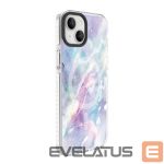 Aizmugurējais vāciņš Evelatus Apple iPhone 15 Plus PC+TPU With MagSafe Customized Print Marble Purple