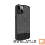 Aizmugurējais vāciņš Evelatus Apple iPhone 15 Plactic Leather Magsafe Back Cover Gray