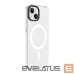 Aizmugurējais vāciņš Evelatus Apple iPhone 15 Plus Clear Case PC+TPU With MagSafe Transparent