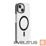 Aizmugurējais vāciņš Evelatus Apple iPhone 15 Plus Clear Case PC+TPU With MagSafe Transparent Black