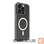 Aizmugurējais vāciņš Evelatus Apple iPhone 15 Pro Clear Case With MagSafe and Camera Protection Transparent
