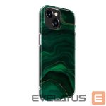 Aizmugurējais vāciņš Evelatus Apple iPhone 15 PC Customized Print Design Marble Green