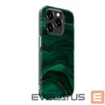Aizmugurējais vāciņš Evelatus Apple iPhone 15 Pro PC Customized Print Design Marble Green