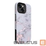 Aizmugurējais vāciņš Evelatus Apple iPhone 15 Armor case TPU+PC Customized Print Design Silver