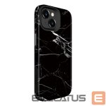 Aizmugurējais vāciņš Evelatus Apple iPhone 15 Plus Armor case TPU+PC Customized Print Design Marble Black