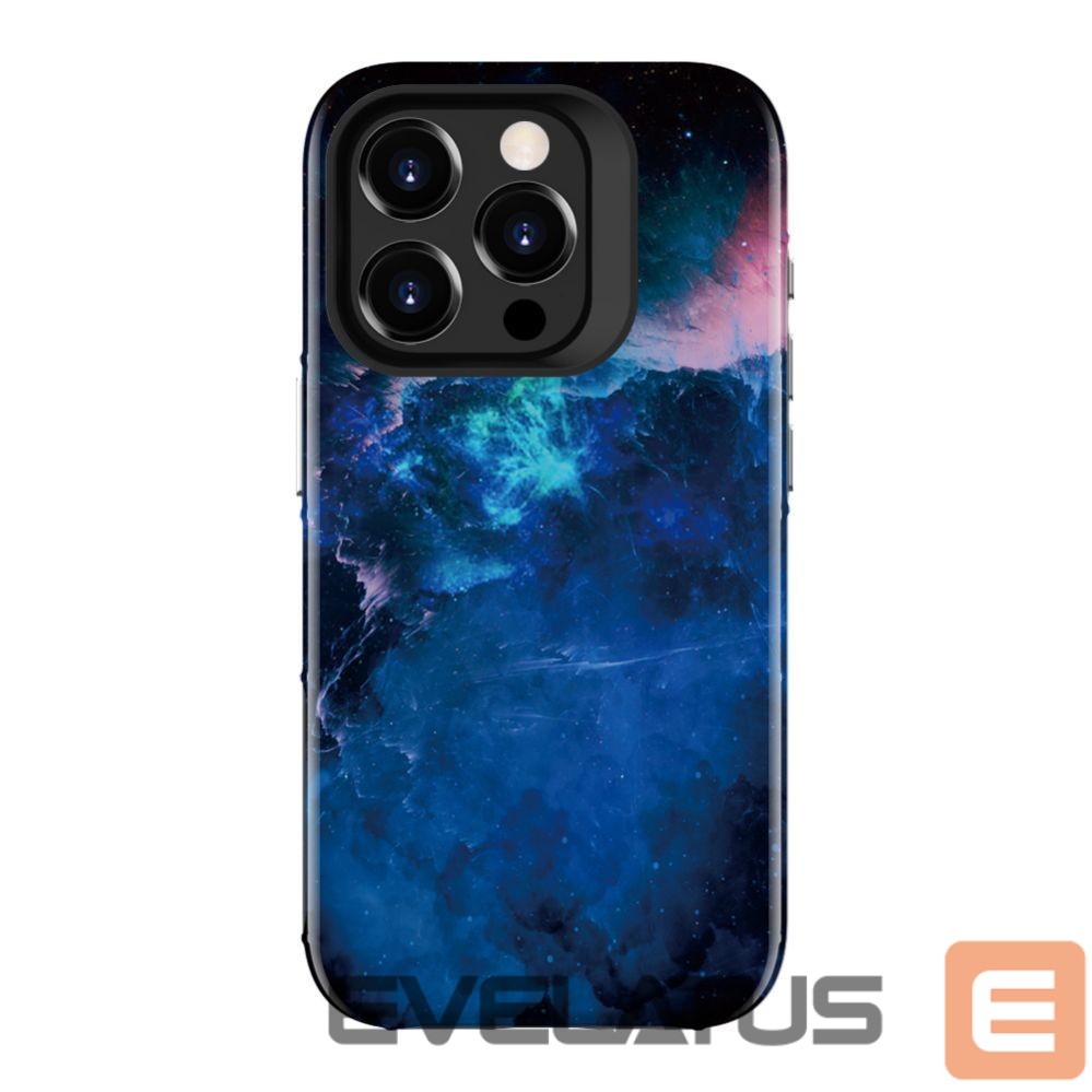 Aizmugurējais vāciņš Evelatus Apple iPhone 15 Pro Armor case TPU+PC Customized Print Design Galaxy