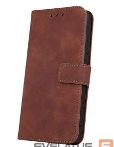 Atveramie maciņi iLike Xiaomi Redmi Note 12 4G Smart Velvet case Brown