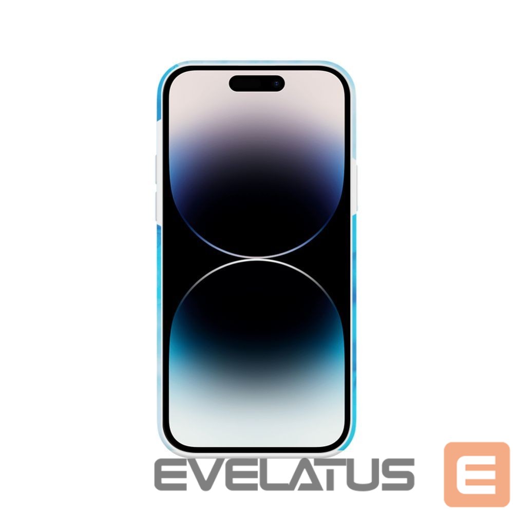 Aizmugurējais vāciņš Evelatus Apple iPhone 15 Pro Premium Silicone case Customized Print Blue