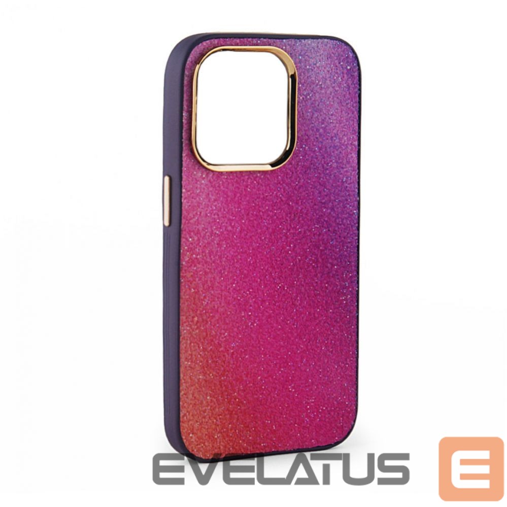 Aizmugurējais vāciņš iLike Apple iPhone 14 Print Desire Customized Diamonds Case Purple