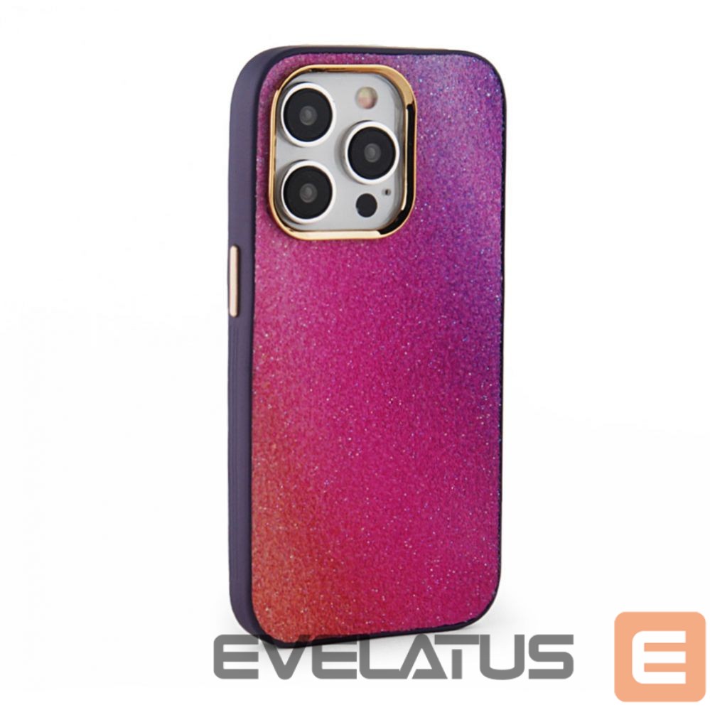 Aizmugurējais vāciņš iLike Apple iPhone 14 Pro Print Desire Customized Diamonds Case Purple