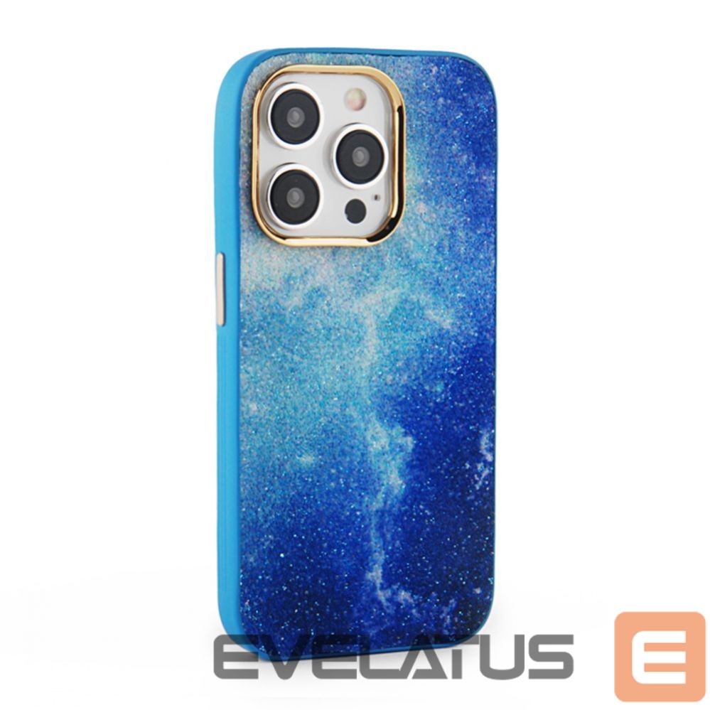 Aizmugurējais vāciņš iLike Apple iPhone 14 Pro Print Desire Customized Diamonds Case Blue