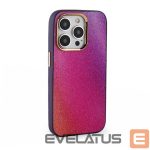 Aizmugurējais vāciņš iLike Apple iPhone 14 Pro Max Print Desire Customized Diamonds Case Purple