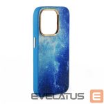 Aizmugurējais vāciņš iLike Apple iPhone 15 Print Desire Customized Diamonds Case Blue