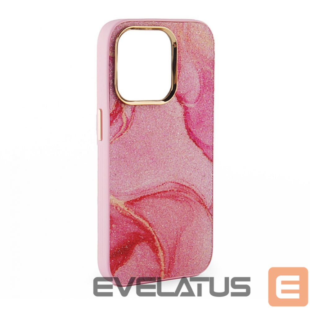 Aizmugurējais vāciņš iLike Apple iPhone 15 Print Desire Customized Diamonds Case Red
