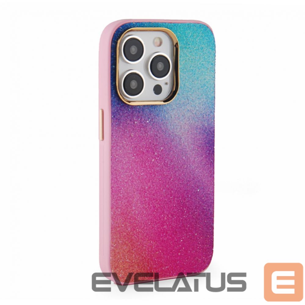 Aizmugurējais vāciņš iLike Apple iPhone 15 Pro Print Desire Customized Diamonds Case Pink