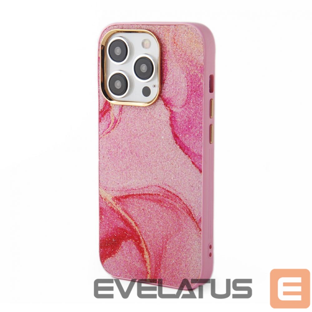 Aizmugurējais vāciņš iLike Apple iPhone 15 Pro Max Print Desire Customized Diamonds Case Red