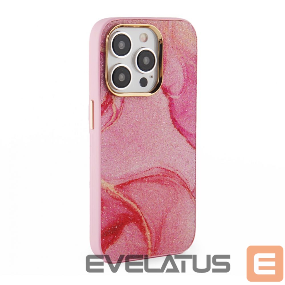 Aizmugurējais vāciņš iLike Apple iPhone 15 Pro Max Print Desire Customized Diamonds Case Red