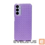 Aizmugurējais vāciņš iLike Samsung Galaxy A14 5G Silicone case Shine Transparent Violet