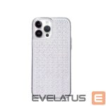Aizmugurējais vāciņš iLike Apple iPhone 14 Pro Silicone case Shine Transparent