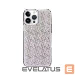Aizmugurējais vāciņš iLike Apple iPhone 14 Pro Silicone case Shine Transparent Black