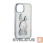 Aizmugurējais vāciņš iLike Apple iPhone 11 Silicone Case Print Desire Rabbit Blue
