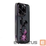 Aizmugurējais vāciņš iLike Apple iPhone 15 Pro Max Silicone Case Print Desire Rabbit Purple