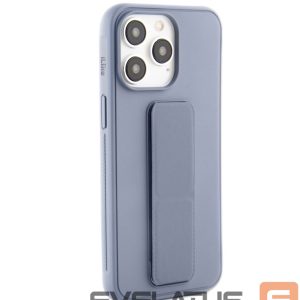 Aizmugurējais vāciņš iLike Apple iPhone 14 Pro Silicone Case with stand Purple