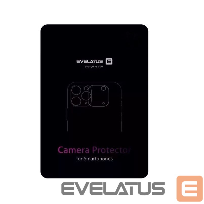 Aizsargstikls Evelatus Apple iPhone 15 Camera Lens Protector Armor Blue