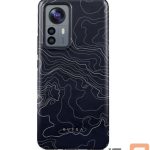 Aizmugurējais vāciņš iLike Xiaomi 12 Pro Burga Drifting Shores - Line Art Tough Case