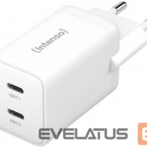 Adapteris Intenso  POWER ADAPTER 2XUSB-C GAN/7804012 