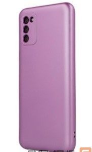 Aizmugurējais vāciņš iLike Samsung Galaxy A14 4G / A14 5G Metallic case Violet