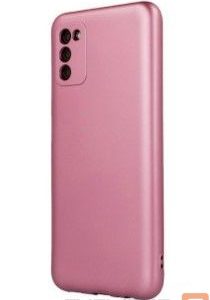 Aizmugurējais vāciņš iLike Samsung Galaxy A14 4G / A14 5G Metallic case Pink