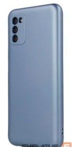 Aizmugurējais vāciņš iLike Samsung Galaxy A14 4G / A14 5G Metallic case Light Blue