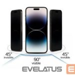 Aizsargstikls iLike Samsung GALAXY S23 FE TEMPERED PRIVACY GLASS Black