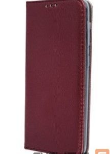 Aizmugurējais vāciņš iLike Xiaomi Redmi 12C / Redmi 11A  Smart Magnetic case Burgundy
