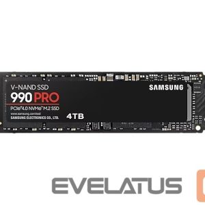 Cietais disks SSD Samsung  SSD M.2 2280 4TB/990 PRO MZ-V9P4T0BW 