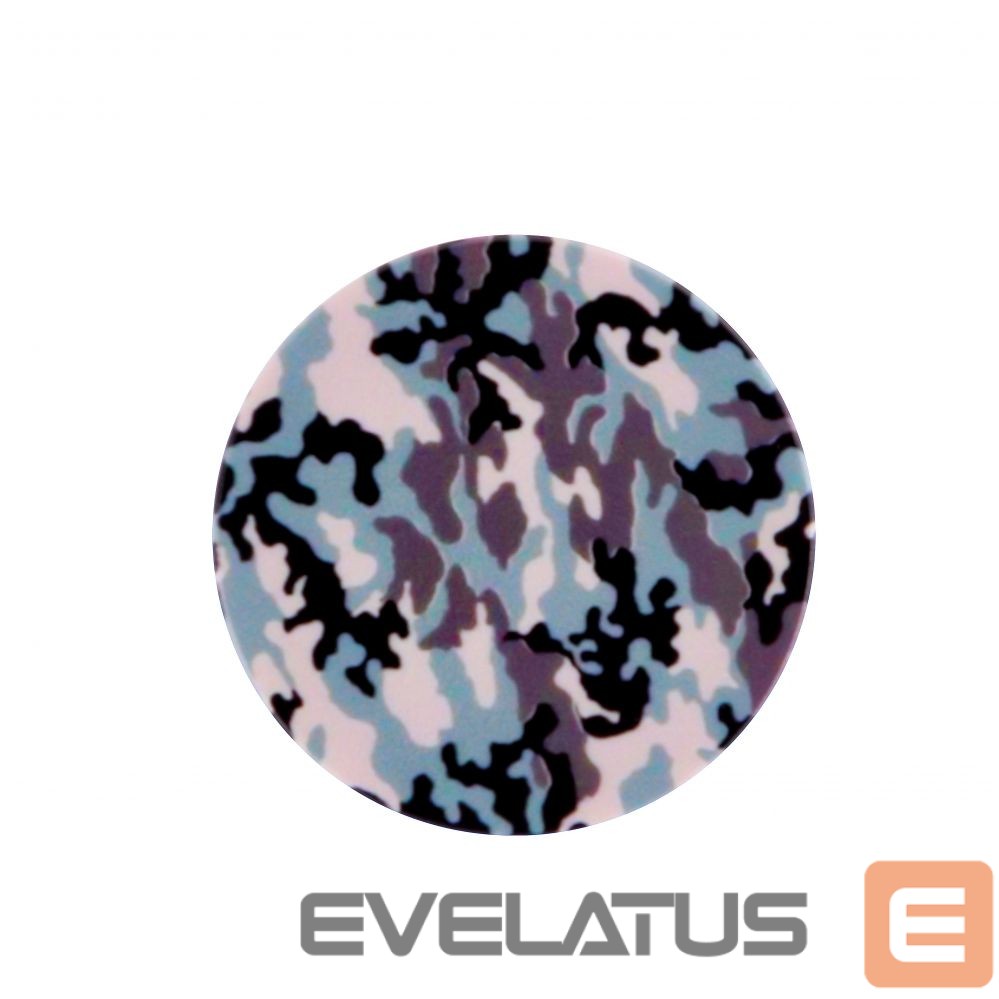 Universāls turētājs (Popsocket) iLike Universal Pop Holder Camo Green